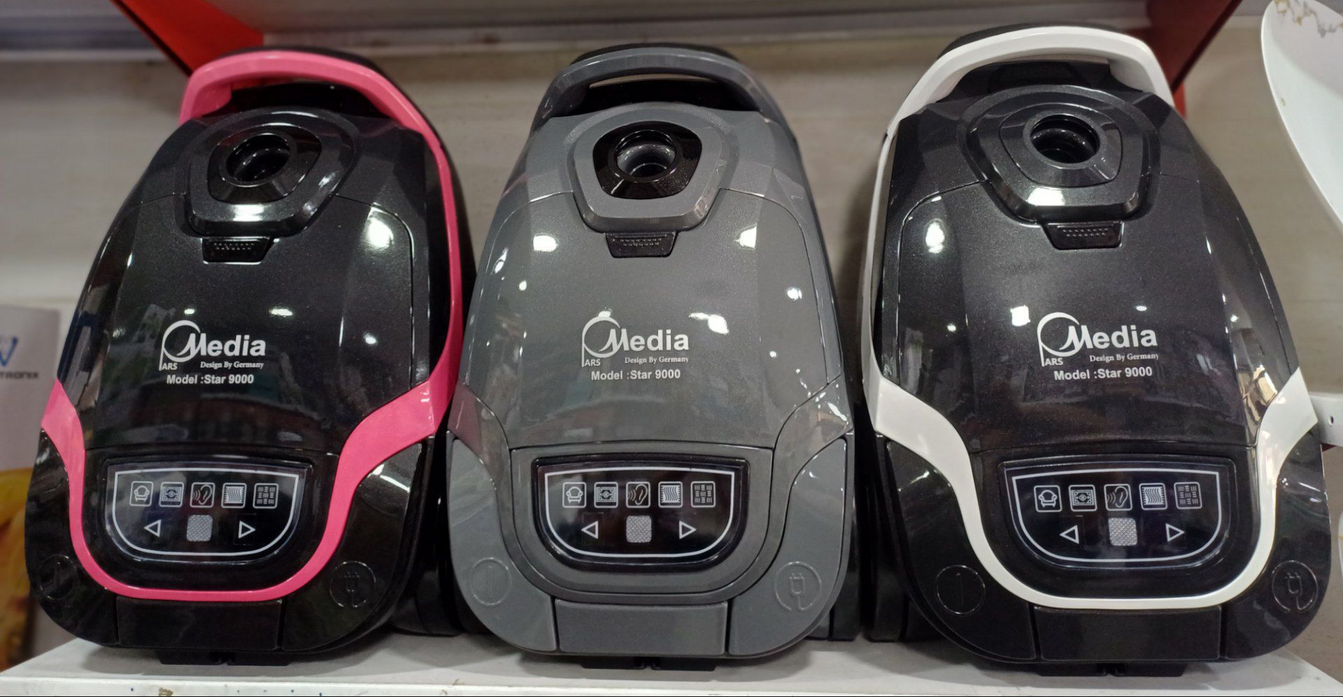 خرید جاروبرقی مدیا (Midea) مدل Star 9000 قدرت بی‌نظیر در نظافت منزل