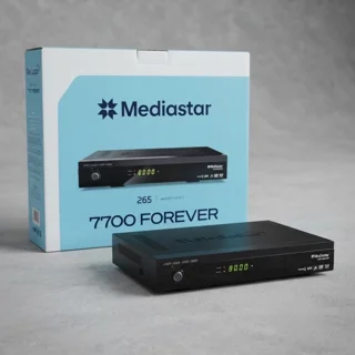 گیرنده دیجیتال مدیا استار مدل Mediastar 7700 Forever – کیفیت تصویر خیره‌کننده با تکنولوژی H.265