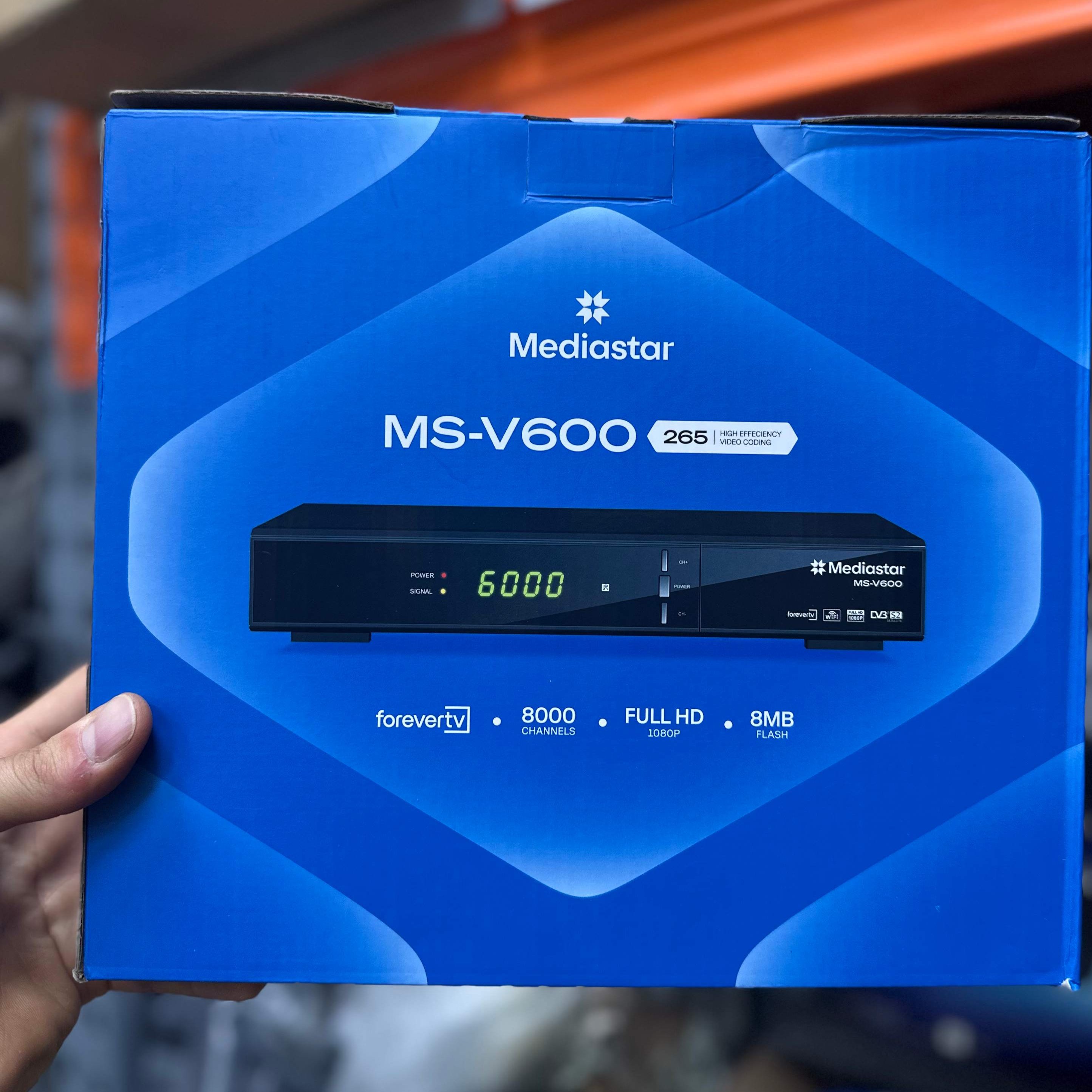 گیرنده دیجیتال ماهواره‌ای Mediastar مدل MS-V600 | کیفیت Full HD