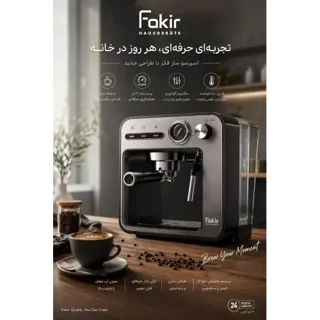 اسپرسوساز خانگی فکر (Fikir) مدل REGULATOR نقره‌ای