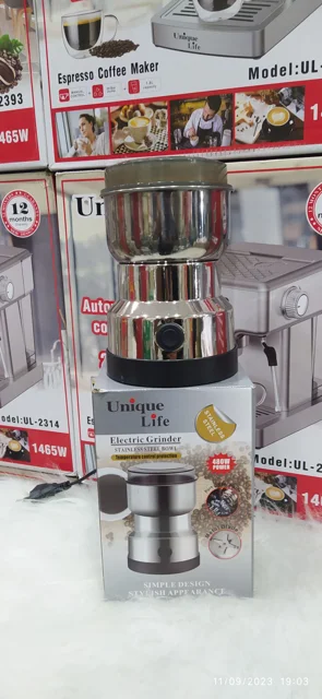 آسیاب برقی یونیک لایف (Unique Life) مدل 400 وات؛ دستیار قدرتمند آشپزخانه شما