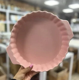 تابه سرامیکی رنگی گرد
