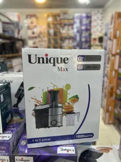 آبمیوه گیري تک کاره یونیک مدل UM-7001 | نیمهصنعتی ۱۸۰۰ وات اصل