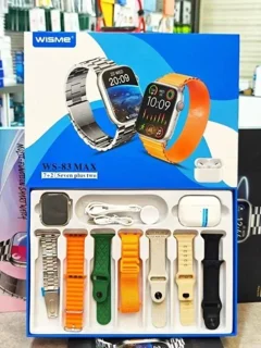 ساعت هوشمند و ایرپاد WISME مدل WS-83 Max + ایرپاد پرو ۲