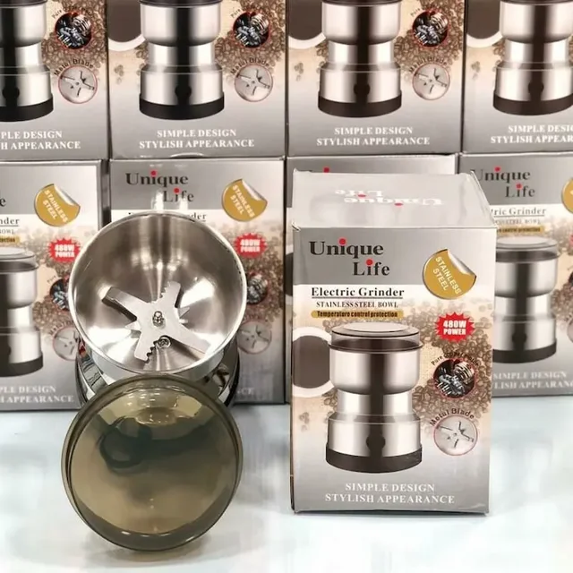 آسیاب برقی یونیک لایف (Unique Life) مدل 400 وات؛ دستیار قدرتمند آشپزخانه شما