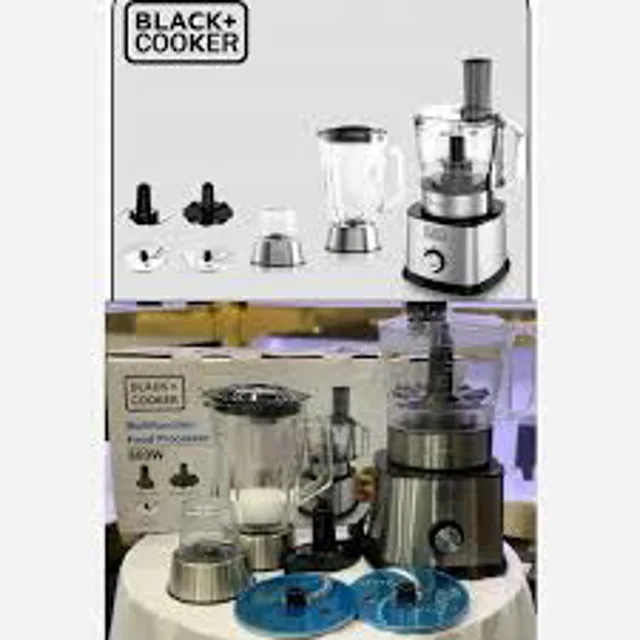 غذاساز ۷ کاره بلک اند کوکر (Black+Cooker) مدل BC-FP344