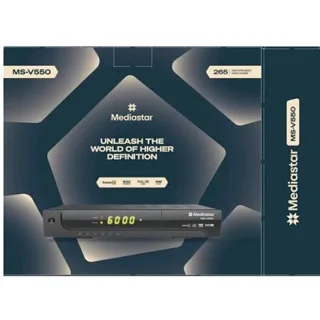 گیرنده دیجیتال ماهواره‌ای Mediastar مدل MS-V550 | کیفیت بالا و قیمت مناسب